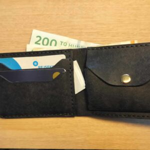 Bifold pung med møntlomme